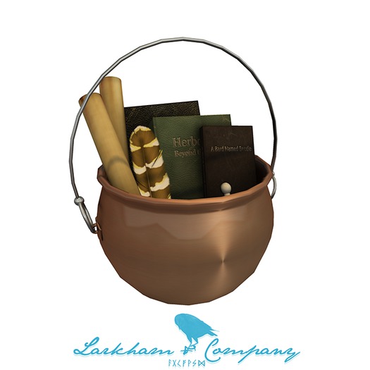[Lark&Co]Cauldron of Goodies-NewPewter(WEAR TO UNPACK)