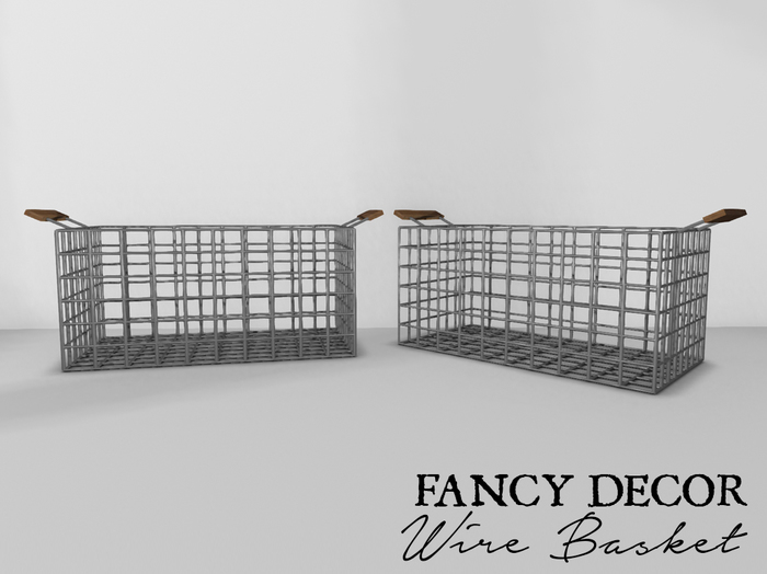 Fancy Decor: Wire Basket
