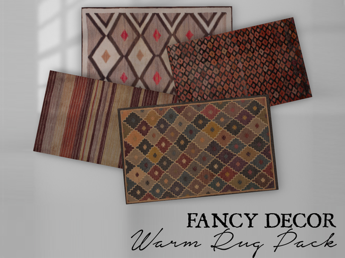 Fancy Decor: Mesh Rugs (Warms)