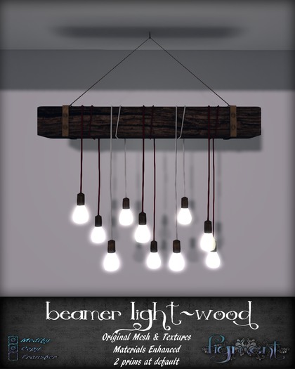 *Figment* Beamer Light-Wood