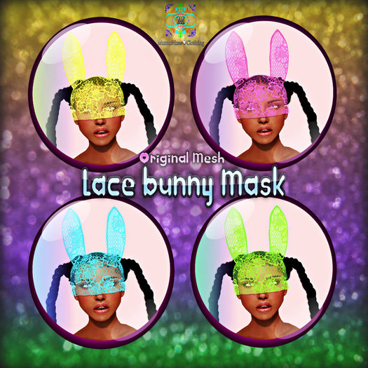 MHC_Lace Bunny Mask (Open Me)
