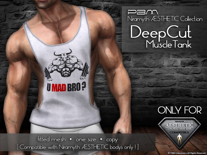PBM Niramyth AESTHETIC [DeepCutTank] U Mad Bro?