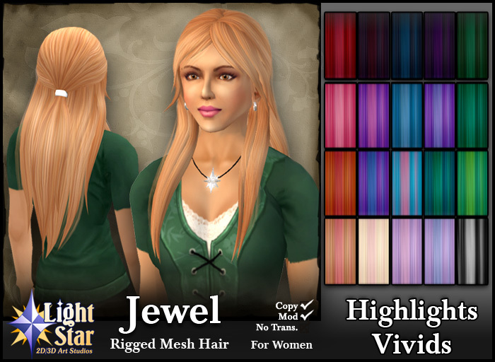 *LightStar-Hair-Jenna-Vivid Colors