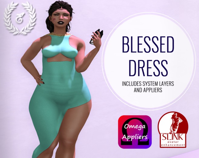 EFH - Blessed Dress (teal)