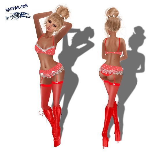Underwear Set V1 Red