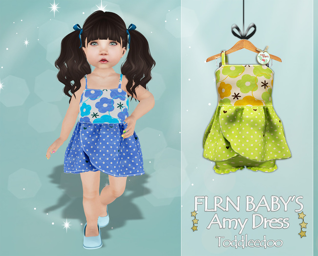 {FLRN Baby's} Amy Dress - V2 Lemon