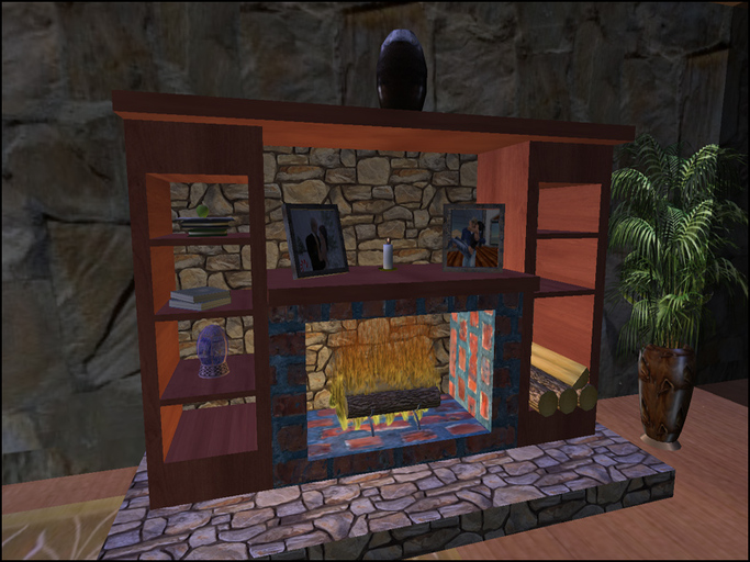 Fireplace Fire Place With Sound Flames Can Be Turned On And Off
