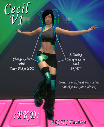 :PKD: ARCTIC Cecil V1 (Black)