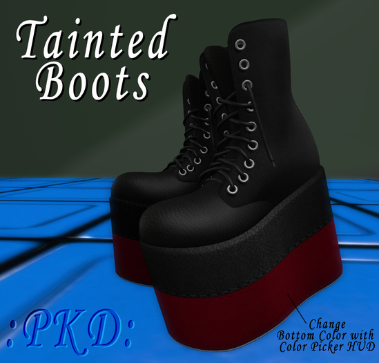 :PKD: Kitty Platform Boots