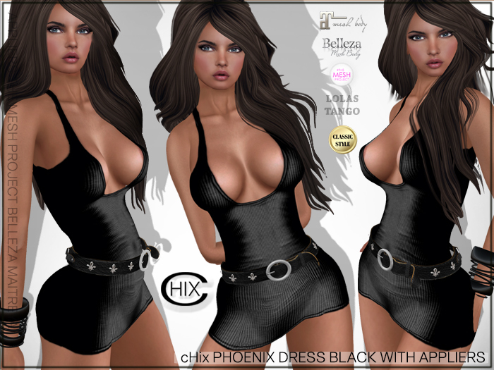 Chix Phoenix Dress_Black