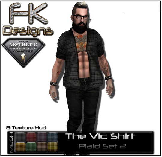 FK! - The Vic Shirt - Plaid Set 2 