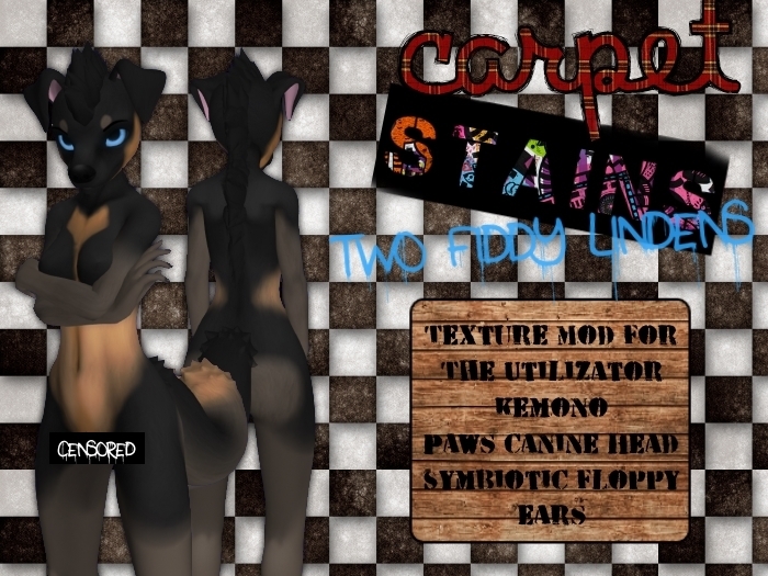 [CARPET STAINS] Doberman-Shepherd Mod Crate