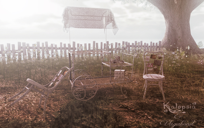 Kalopsia & Vagabond - Antique Tea Cart Set