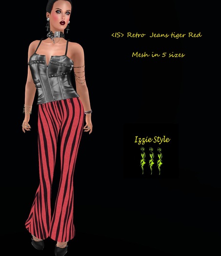 <IS> Retro Jeans Tiger Blue