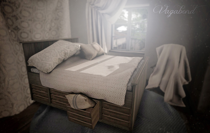 Vagabond - Recycled Bed (Creme)