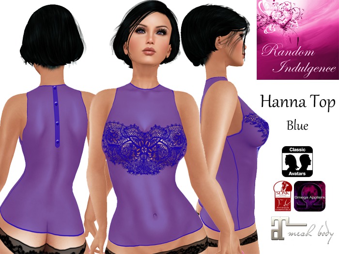 [RI] Hanna Blouse - Blue