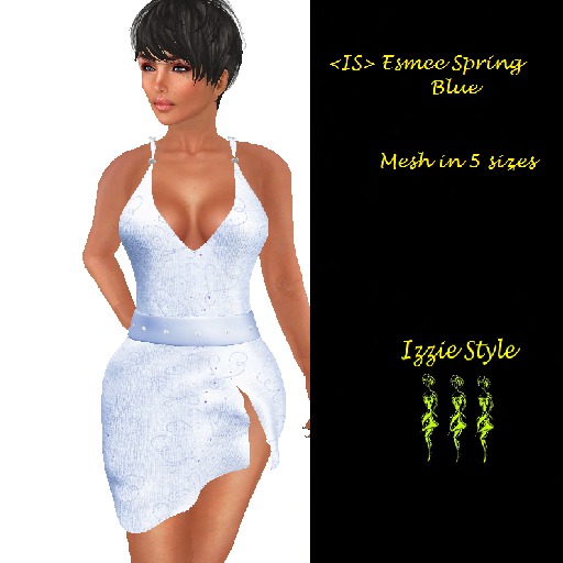 <IS> Esmee Dress Spring Blue