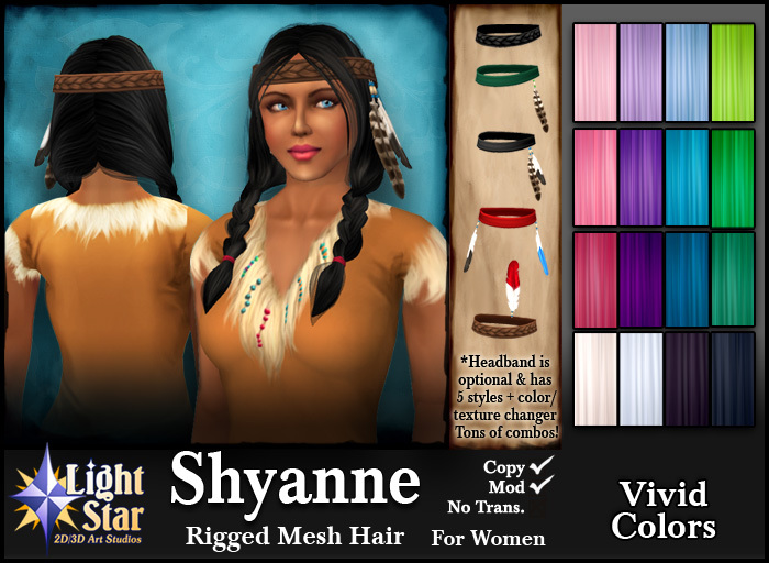 *LightStar-Hair-Shyanne-Vivid Colors