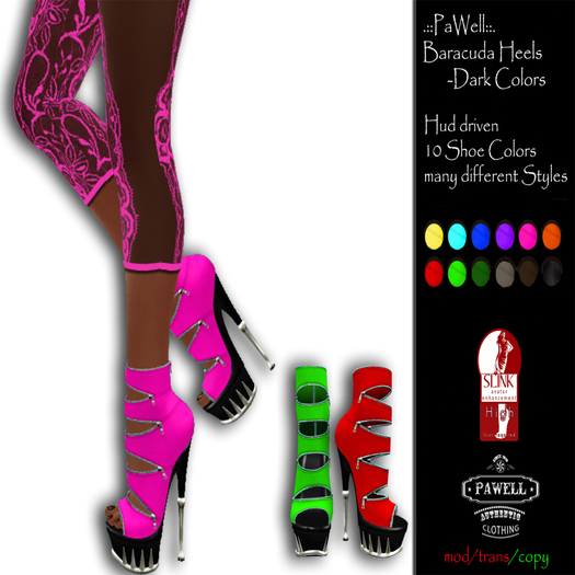 .::PaWell::. Baracuda Dark Heel (Wear)