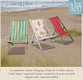 {what next) Valencia Deckchair 