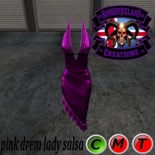pink drem lady salsa Boxed