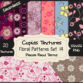 *Cupids Textures * 20 FLOWER PATTERN SET 14