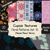 *Cupids Textures * 20 FLOWER PATTERN SET 15