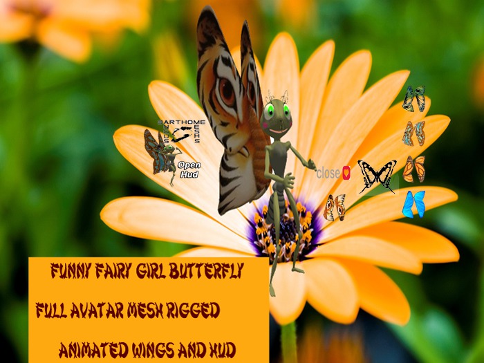 FAIRY BUTTERFLY GIRL