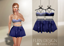 [FLRN] Kiara Dress Navy