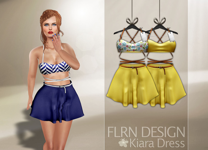 [FLRN] Kiara Dress Yellow