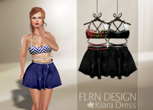 [FLRN] Kiara Dress Black