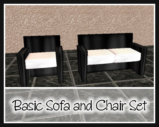 Sofa and Chair Set