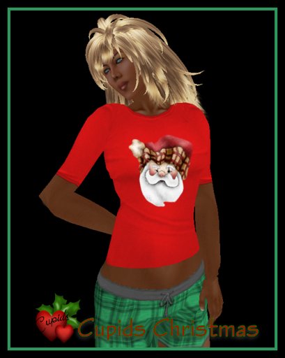 Folk Santa Shirt and Shorts