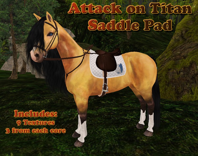[WP]Attack on Titan Saddle Pad