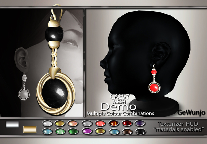 GeWunjo : CAESY earrings DEMO