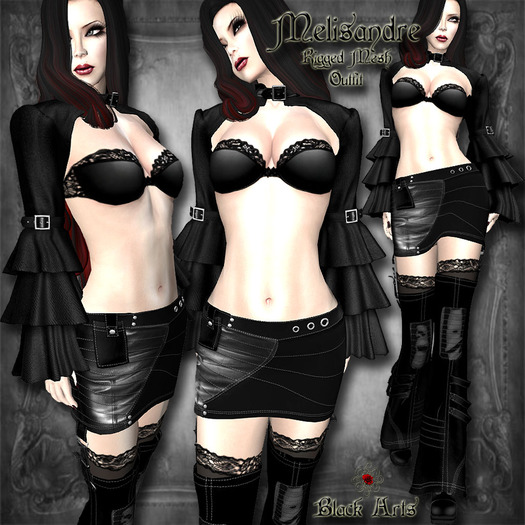 ~Black Arts~Melisandre Outfit