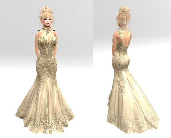 mermaid fashion dresses Eva Fashion 5251 Simple Long Mermaid Lace Wedding Dress