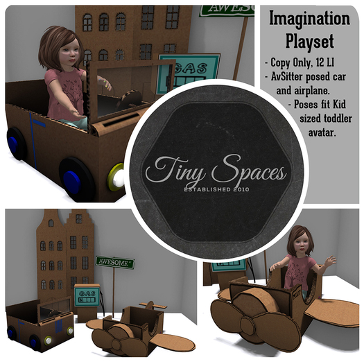 Tiny Spaces - Imagination Playset
