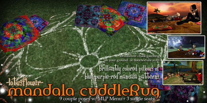 !dM CuddleRug - LotusflowerBPuR