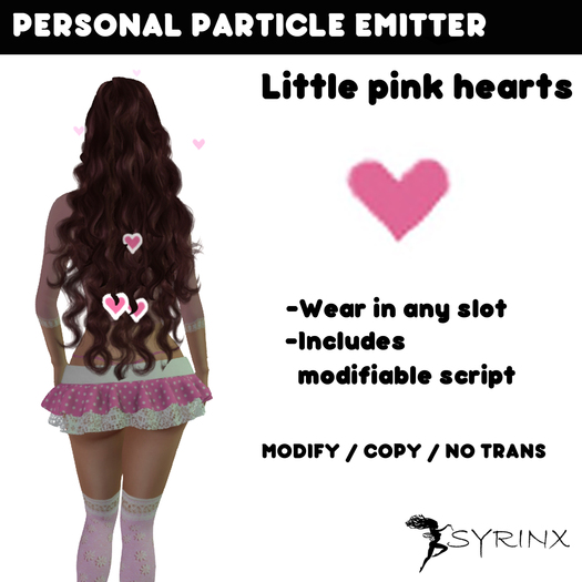 SYRINX -Tiny Pink Hearts Emitter