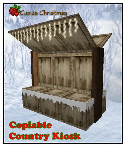 Country Winter Kiosk Copiable
