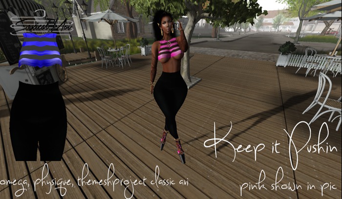 Blue keepitmovin w/appliers