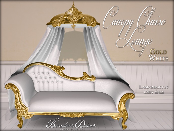 Baroque Chair White/Black