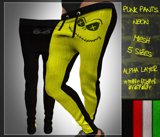 CoG Design Punk Pants neon