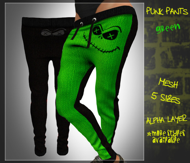 CoG Design Punk Pants green
