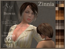 ***Aste*** HAIR 02.01 ZINNIA BLACKS