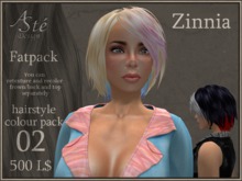 ***Aste*** HAIR 02.01 ZINNIA FATPACK