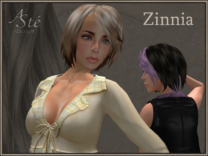 ***Aste*** HAIR 02.01 ZINNIA BLACKS