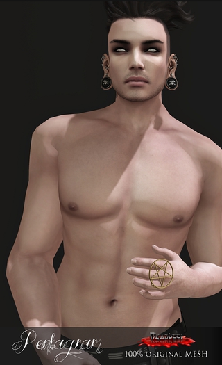 :DEADPOOL: PENTAGRAM RING MALE (suitcased)