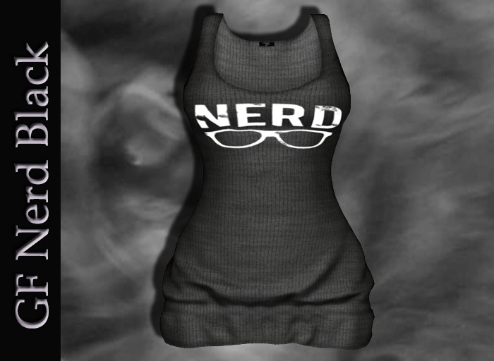GF Nerd Vest Black
